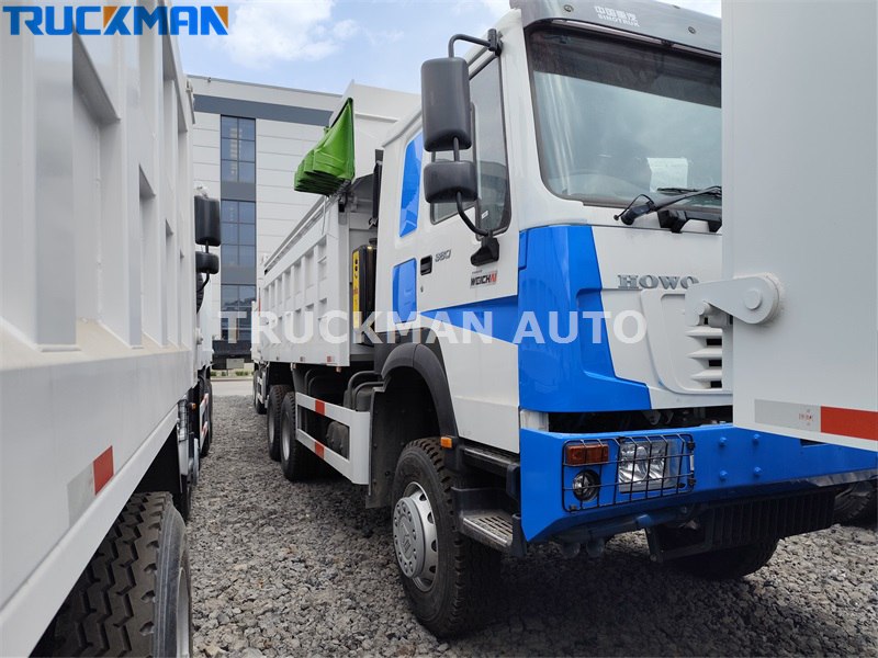 25 Tons SINOTRUK HOWO All Wheel Drive Tipper Truck To Guyana