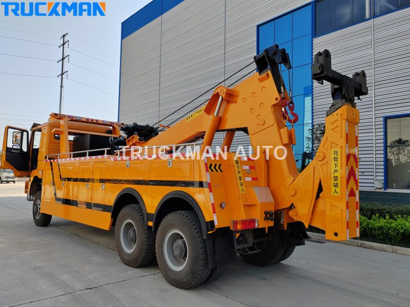 SHACMAN 6X4 breakdown recovery truck