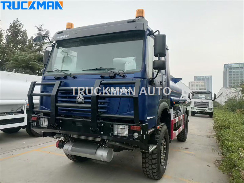 HOWO fuel tank truck factory