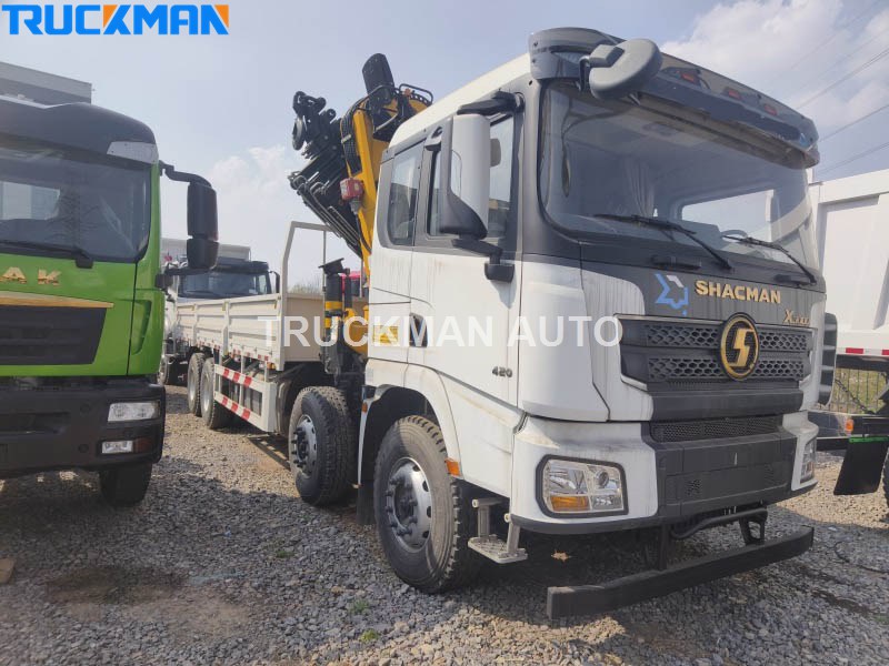 SHACMAN truck mounted crane factory