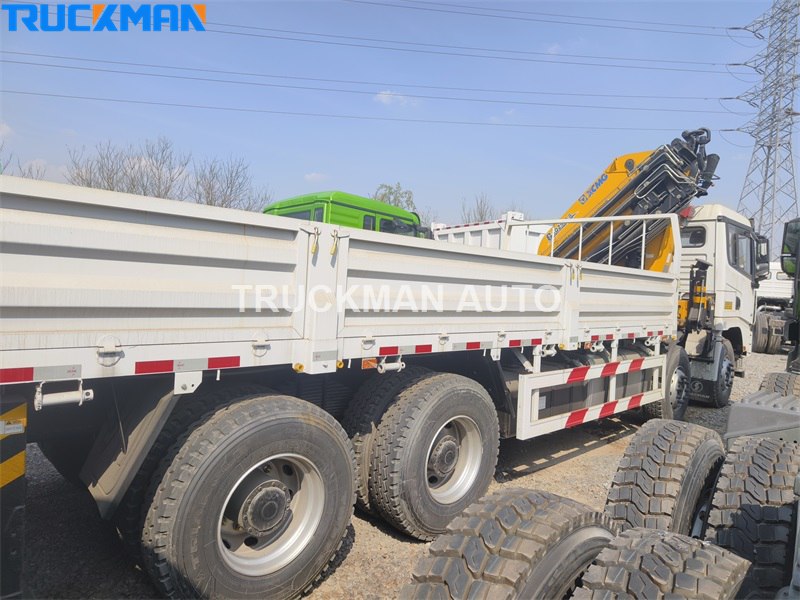 SHACMAN truck mounted crane dealer