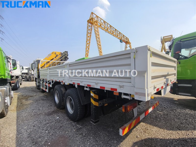 SHACMAN truck mounted crane Distributor