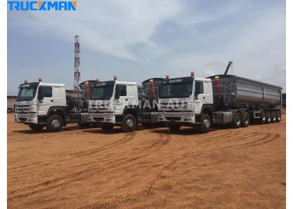 How To Operate Truck Head Connect With Semi Trailer ?
