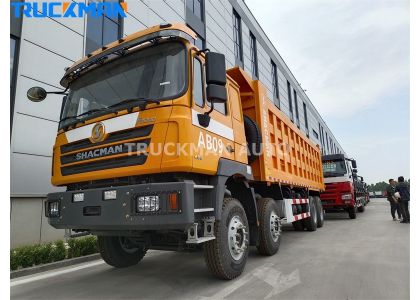 400HP SHACMAN F3000 8x4 Tipper Truck For Mali