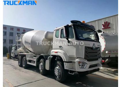 12m3 SINOTRUK HOWO NX 380HP Concrete Mixer Truck For Guyana