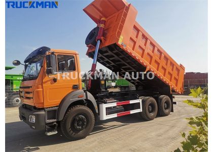 6X6 BEIBEN 18m3 Tipper Truck Go DR Congo