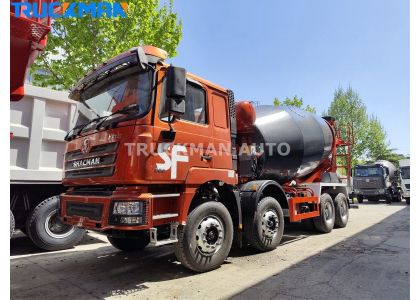 14m3 SHACMAN F3000 Concrete Mixer Truck For Zambia
