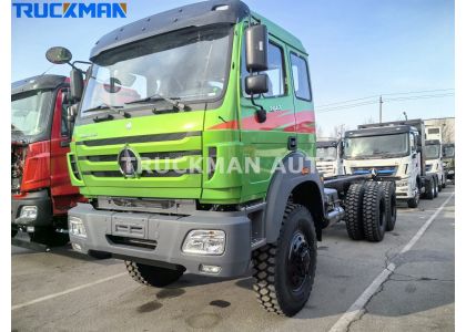 10 Wheels BEIBEN 6X6 Cargo Truck To Algeria