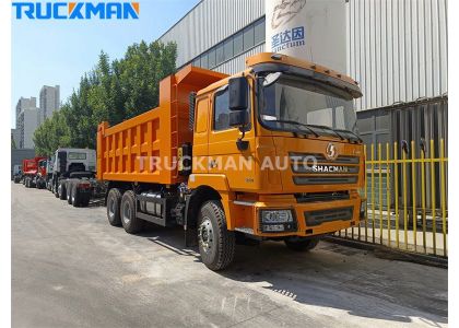 6x6 SHACMAN F3000 340HP Tipping Truck For Nigeria