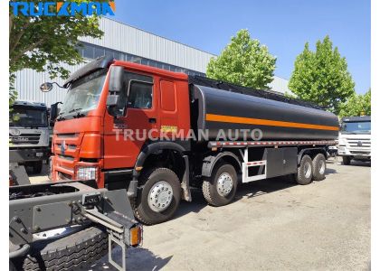 30000 Liters SINOTRUK HOWO 8x4 Oil Tanker Truck For Libya