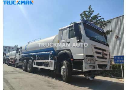 400HP SINOTUCK HOWO 10000 Liters Water Truck To Guinea