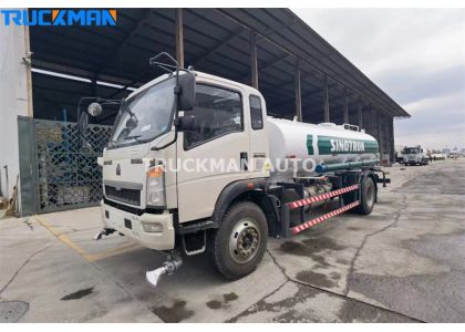 10000 Liters SINOTRUK HOMAN 4x2 Water Truck To Nigeria