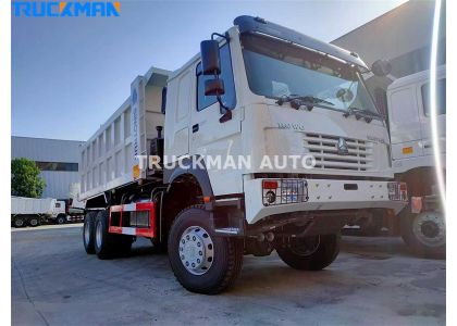 All-wheel Drive SINOTRUK 380HP Dumper Truck To Guyana
