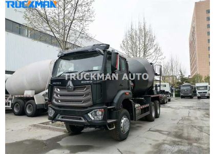 10m3 SINOTRUK HOWO NX 380HP Concrete Mixer Truck To Zambia