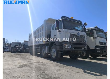 12 Wheel SINOTRUK HOWO NX 400HP Dump Truck To Kenya 