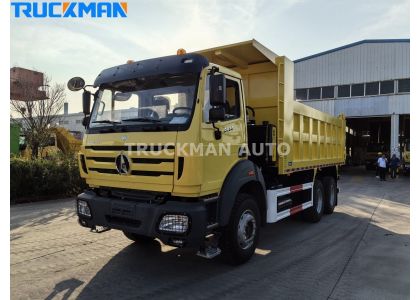 6x4 BEIBEN 380HP Dumper Truck For DRC