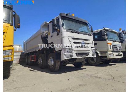 8x4 SINOTRUK 380HP Dumper Truck To Rwandan