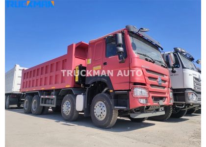 400HP SINOTRUK HOWO 8X4 Tipper Truck To Somali