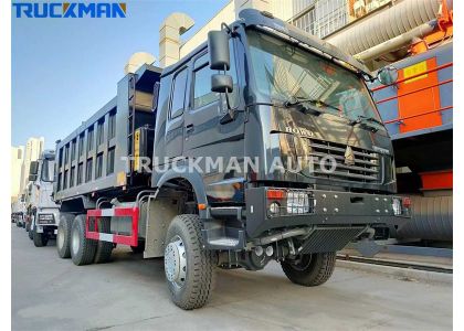 All Wheel Drive SINOTRUK HOWO 6X6 Tipper Truck For Guyana