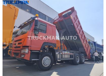 10 Wheels SINOTRUK HOWO 30 Tons Tipping Truck For DR Congo
