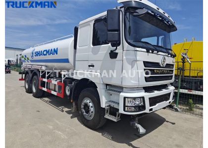 10 Wheels SHACMAN F3000 20000 Liter Water Transport Truck To Algeria