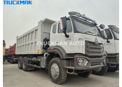 6x4 SINOTRUCK NX 400HP Tipper Truck To Tanzania