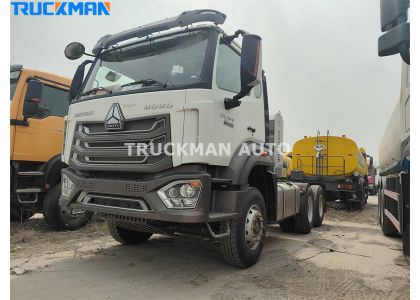10 Tires SINOTRUK HOWO NX 400HP Tractor Head To Mali