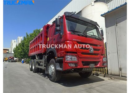 380HP SINOTRUCK HOWO 6x4 Dumper Truck To Senegal