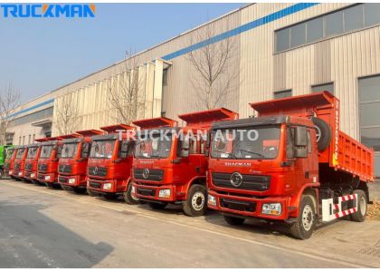 4x2 SHACMAN L3000 Dumper Truck To Angola
