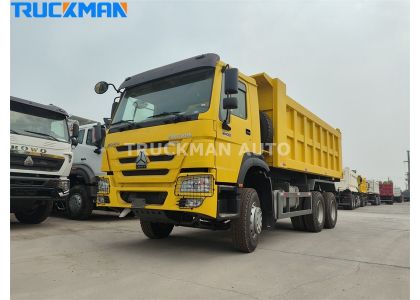380HP SINOTRUK HOWO 6x4 Dumper Truck For Guinea