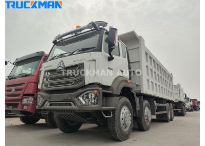 12 Wheels SINOTRUK HOWO NX 430HP Tipping Truck For Kenya
