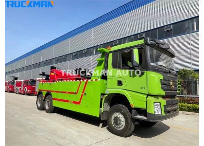 SHACMAN X3000 375HP Wrecker Recovery Truck To Nigeria