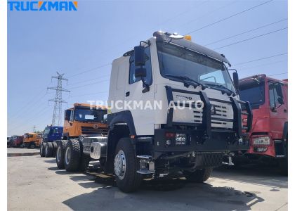 380HP SINOTRUCK HOWO 6x4 Dump Truck Chassis To Rwanda