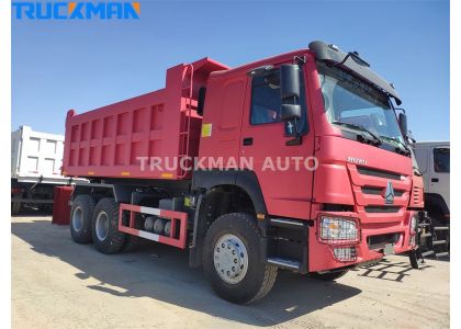 10 Tires SINOTRUCK 380HP Dumper Truck For Ghana