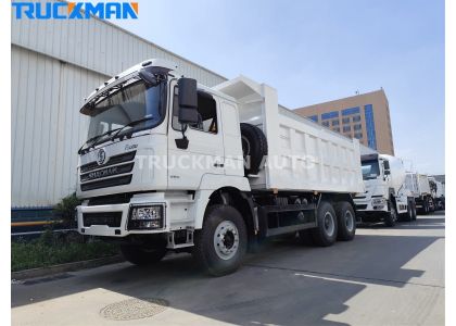 10 Wheels SHACMAN F3000 380HP 30 Tons Dumper Truck For Zambia