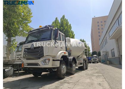 14m3 SINOTRUK NX 380HP Cement Mixer Truck Arrive At Kenya
