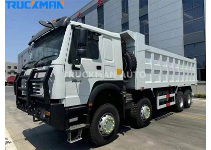 12 Wheels SINOTRUK HOWO 400HP 50 Tons Dump Truck For Zambia
