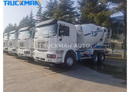 10 Cubic Meters SHACMAN F2000 Mixer Truck For Algeria