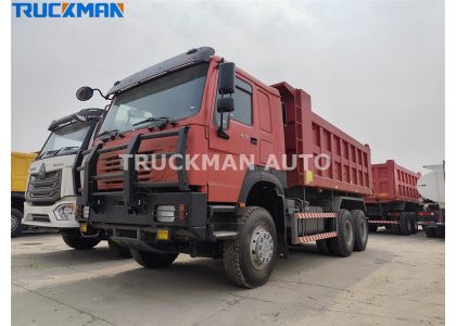 30 Tons SINOTRUK HOWO 6X6 Dump Truck Go To DR Congo