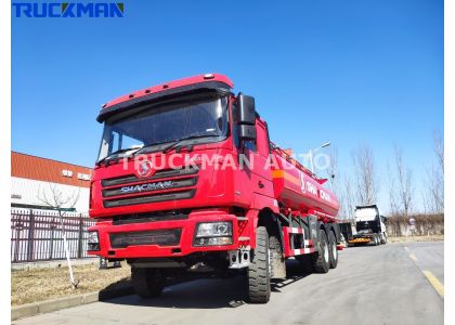 20000 Liters SHACMAN F3000 6X4 Fuel Tanker Truck To Surinam