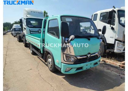 Single Row FOTON 4x2 Miler Cargo Truck To Columbia