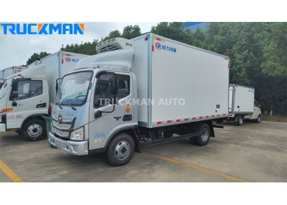 4x2 FOTON AUMARK 5 Tons Refrigerator Truck To Ecuador
