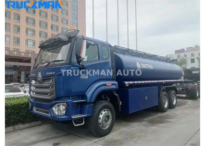 20000 Liters SINOTRUK HOWO NX 380HP Fuel Tanker Truck To Guyana
