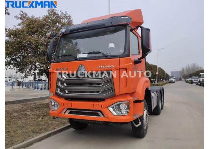 10 Wheels SINOTRUK HOWO NX 6X4 Tractor Head Arrive At Nigeria