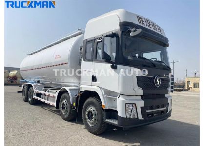 8X4 SHACMAN X3000 38 Cubic Meters Cement Tanker Truck To Peru