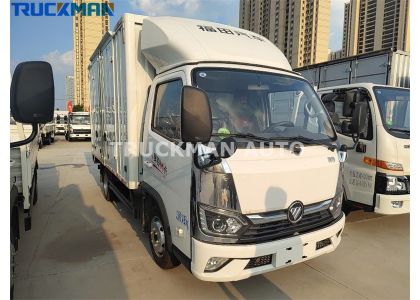FOTON Single Row Cabin 4x2 Mini Cargo Truck For Ghana