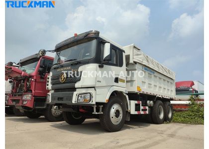 6x4 SHACMAN X3000 420HP Tipper Truck To Rwandan