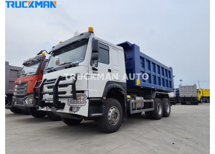 400HP SINOTRUK HOWO 6x4 Tipping Truck To DRC
