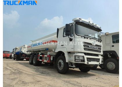 10 Wheels SHACMAN F3000 20000 Liters Fuel Tank Truck To Uganda