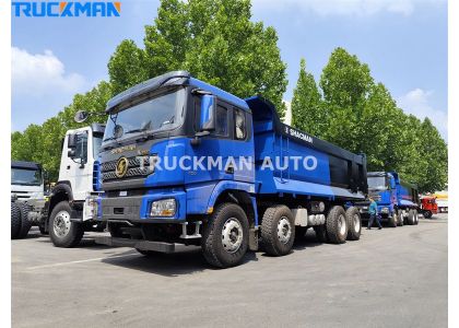 10 Wheels SHACMAN X3000 420HP Dumper Truck To Guinea